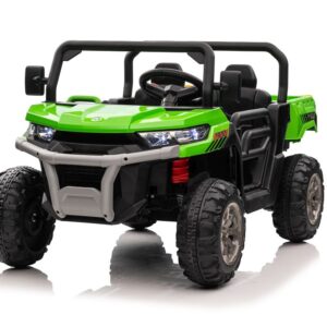 Mamido Mamido Elektrické autíčko Farmer Truck 24V 9Ah | 4x4 | 800W | zelené