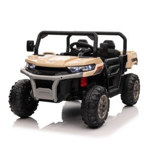 Mamido Mamido Elektrické autíčko Farmer Truck 24V 9Ah | 4x4 | 800W | zlaté