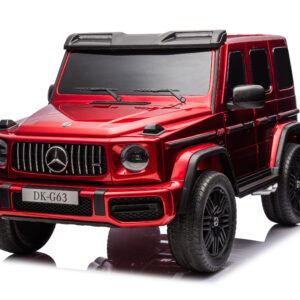 Mamido Mamido Elektrické autíčko Mercedes G63 AMG 2x24V 4x200W XXL lakované červené