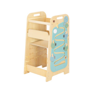 Rostoucí učící věž 5v1 Play XL 89cm – mátová