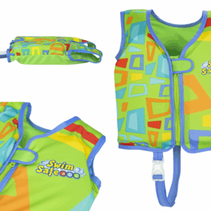 mamido Dětská plavecká vesta Bestway zelená