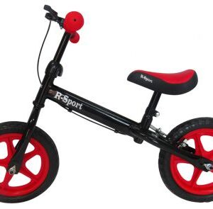 mamido Dětské odrážedlo R4 12'' červeno-černé