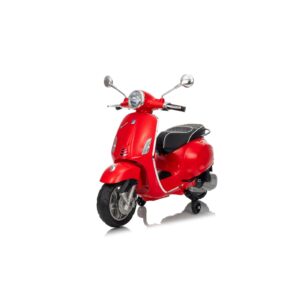 mamido Dětský elektrický skútr Vespa ROMA červený