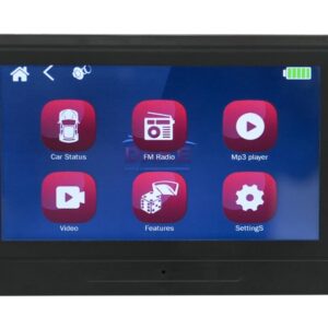 mamido Hudební panel do elektrického vozítka LCD MP4 Mercedes Benz G63