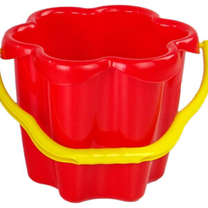 mamido Květinový kyblík na pískoviště červený