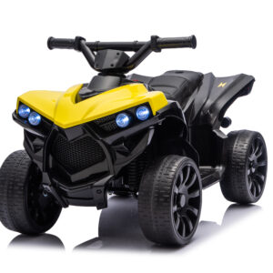 Mamido Mamido Dětská elektrická čtyřkolka Storm 2x25W žlutá