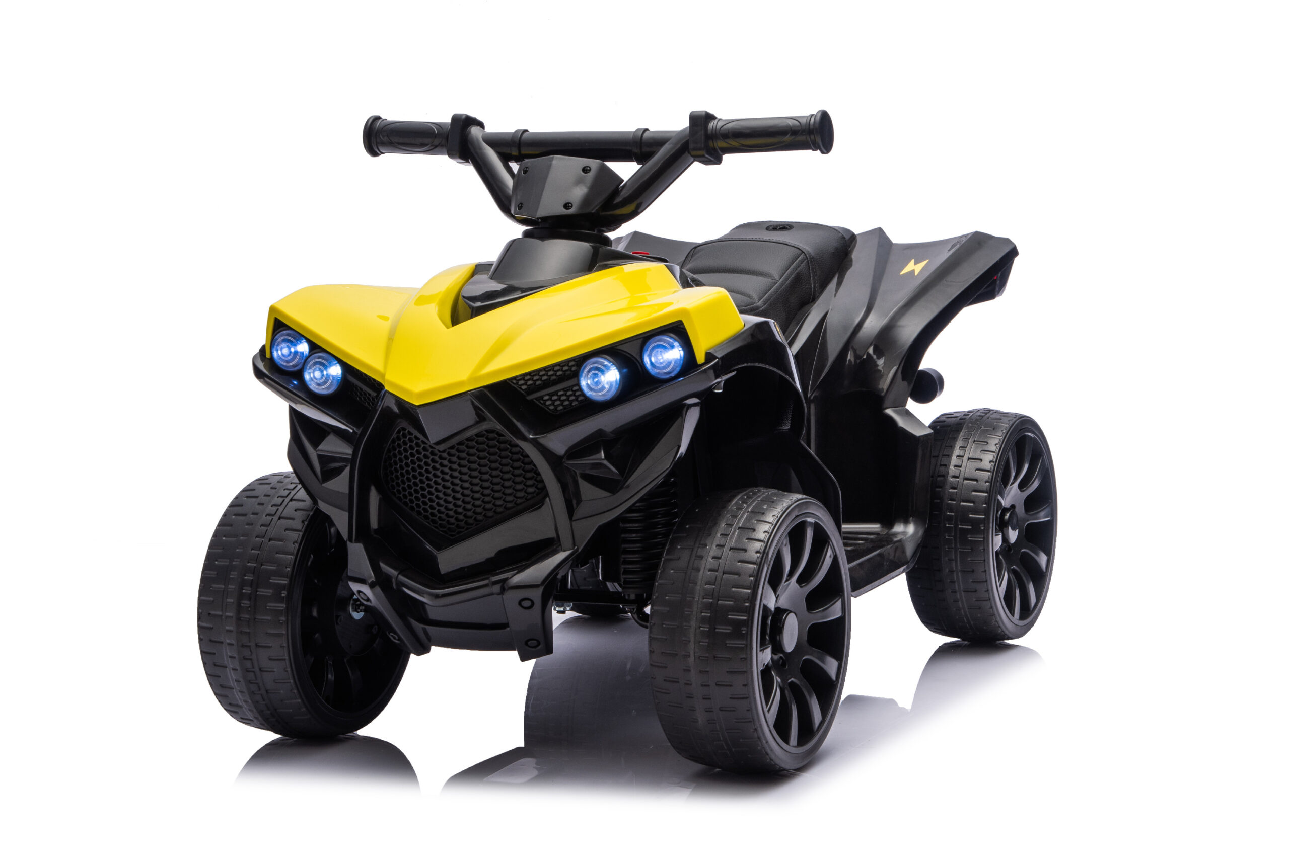 Mamido Dětská elektrická čtyřkolka Storm 2x25W žlutá