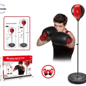 Mamido Mamido Dětský boxovací set - boxovací hruška a rukavice 73 - 109 cm MT1108