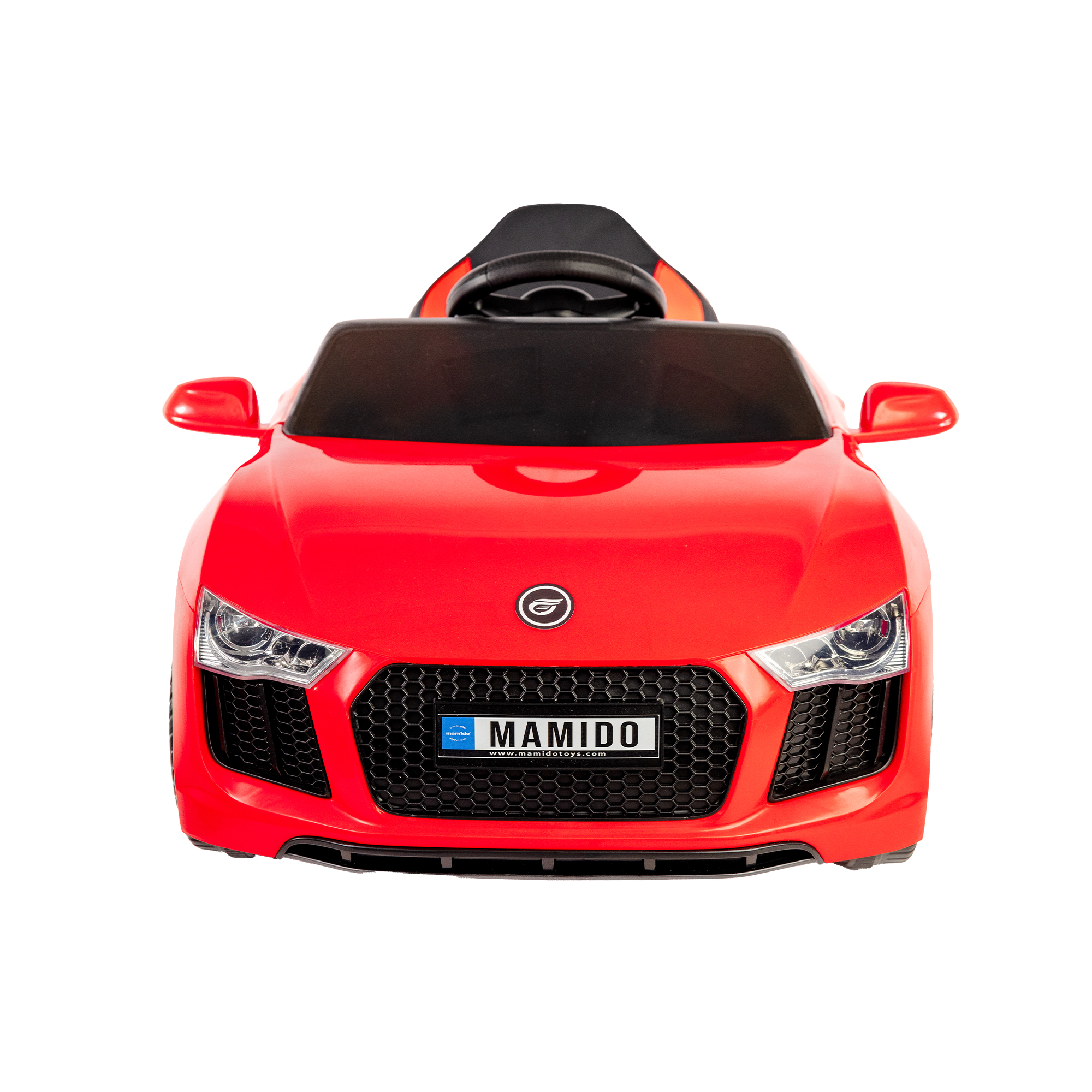 Mamido Mamido Elektrické autíčko Fast Wing eko-kůže červené - Obrázek 2