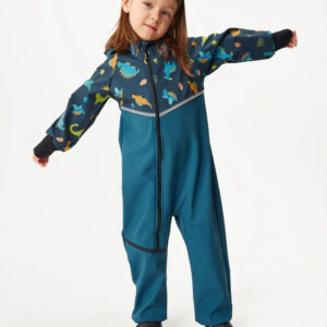 Softshellová kombinéza s fleecem Mini