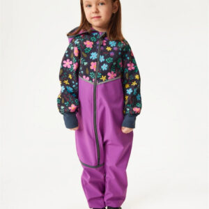 Softshellová kombinéza s fleecem Mini