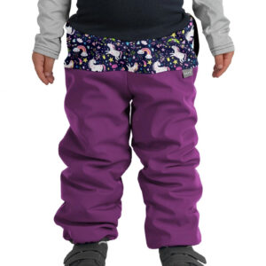 Softshellové oteplovačky s beránkem Plus