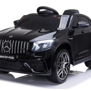 mamido Dětské elektrické autíčko Mercedes-Benz GLC 63S 4x4 lakované černé