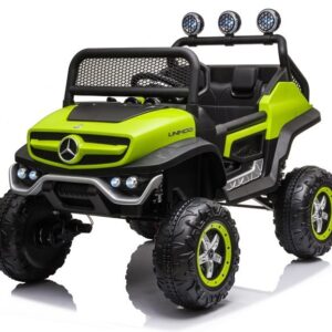 mamido Dětské elektrické autíčko Mercedes-Benz Unimog S 4x4 lakované zelené