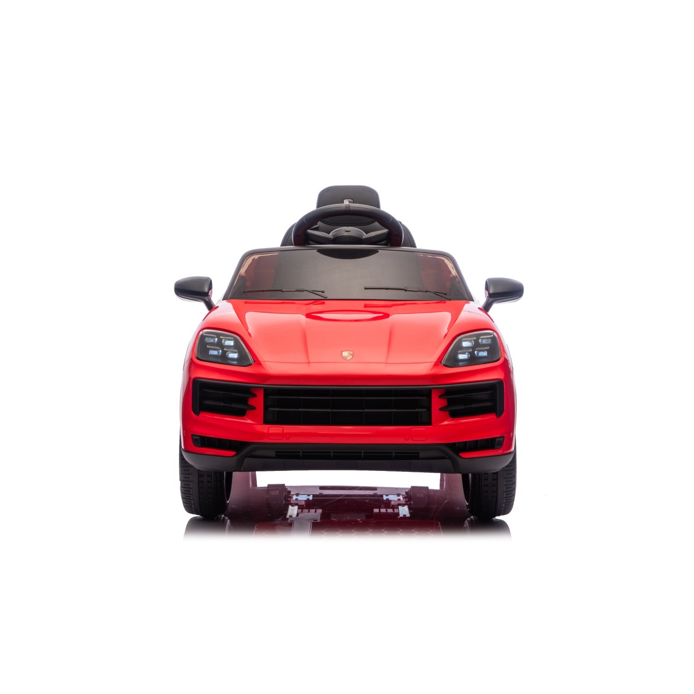 Elektrické autíčko Porsche Cayenne červené - Obrázek 2