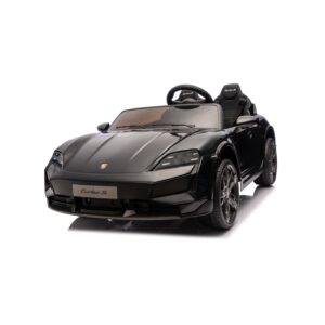 mamido Elektrické autíčko Porsche Taycan Turbo S černé