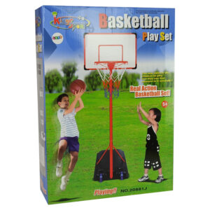 Baskatebalový koš s míčem 261 cm