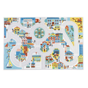 Cross roads koberec - hrací podložka na zem Město