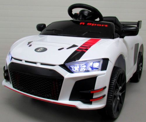 Elektrické autíčko Cabrio A1 bílé - Obrázek 2