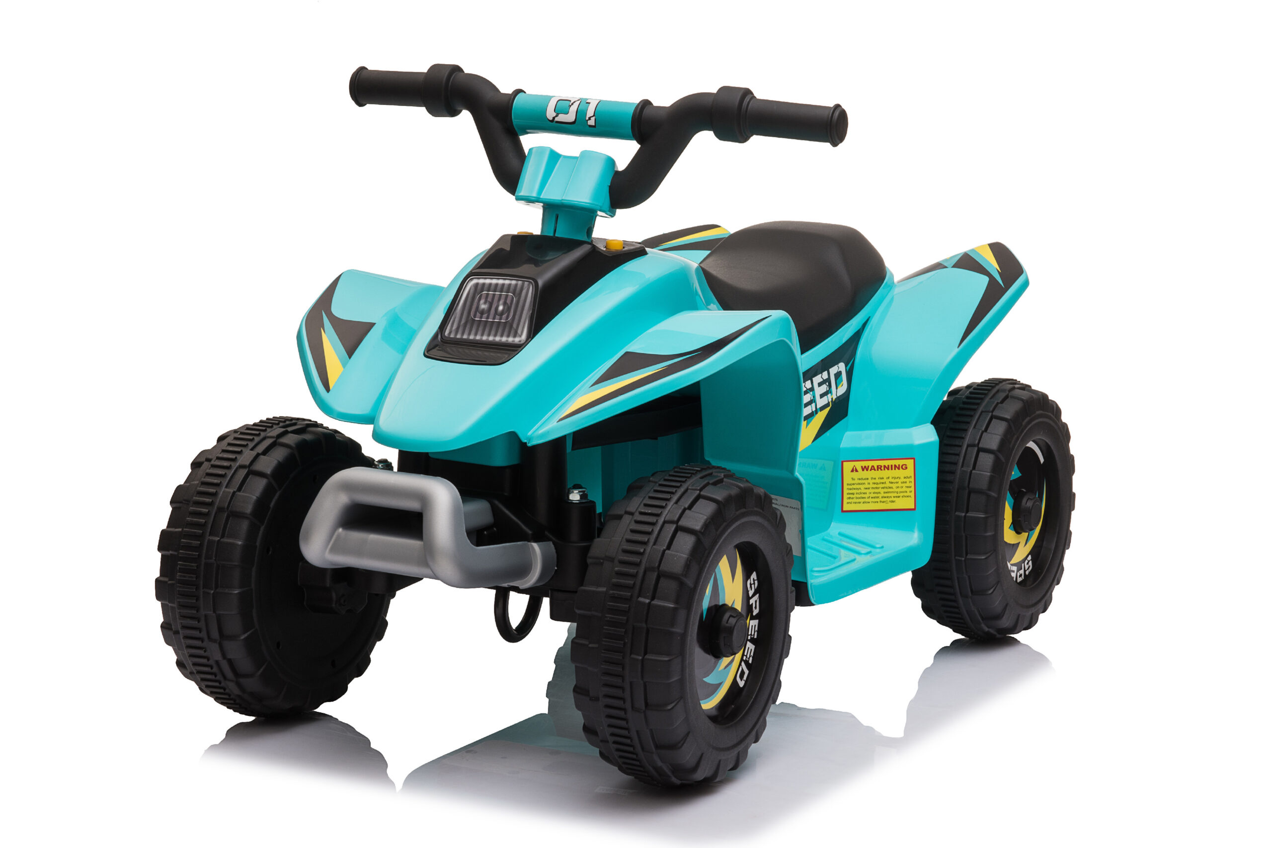 Mamido Dětská elektrická čtyřkolka pro nejmenší Speed Junior 6V 7Ah modrá