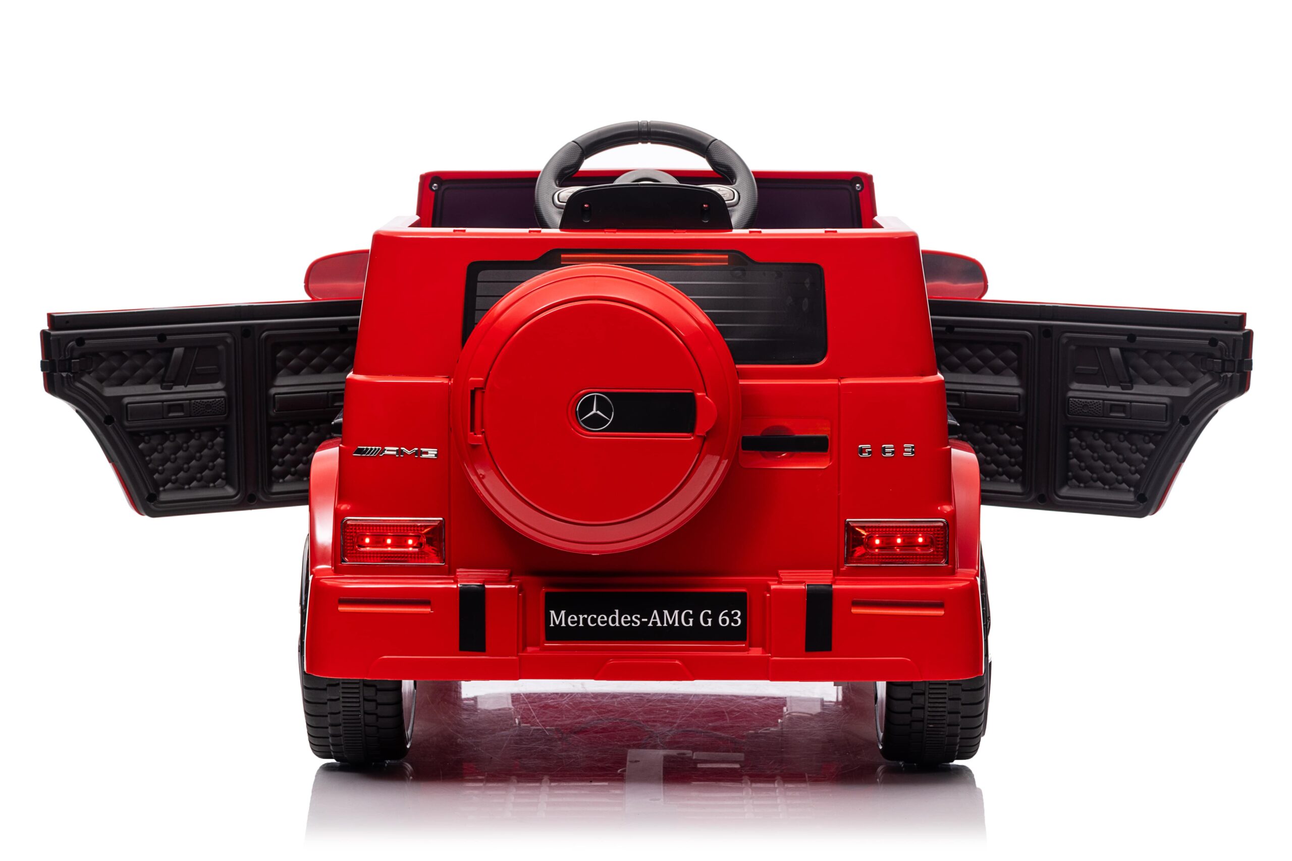 Mamido Dětské elektrické autíčko Mercedes Benz G63 cabrio červené - Obrázek 2