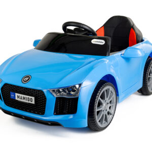 Mamido Elektrické autíčko Fast Wing eko-kůže modré