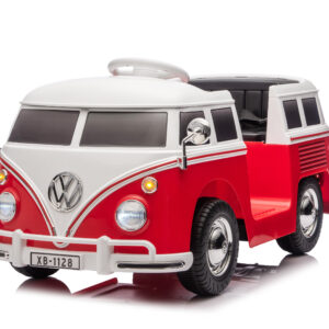 Mamido Elektrické autíčko Volkswagen T1 Classic Bus 12V | EVA | ECO červené