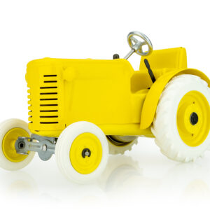 Traktor žlutý bez pohonu