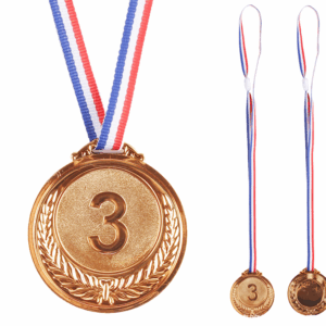 Bronzová medaile za třetí místo zinková 6