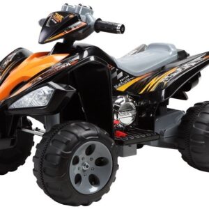 Dětská elektrická čtyřkolka AMS černá