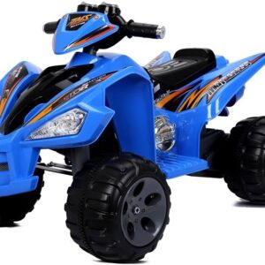 Dětská elektrická čtyřkolka AMS modrá
