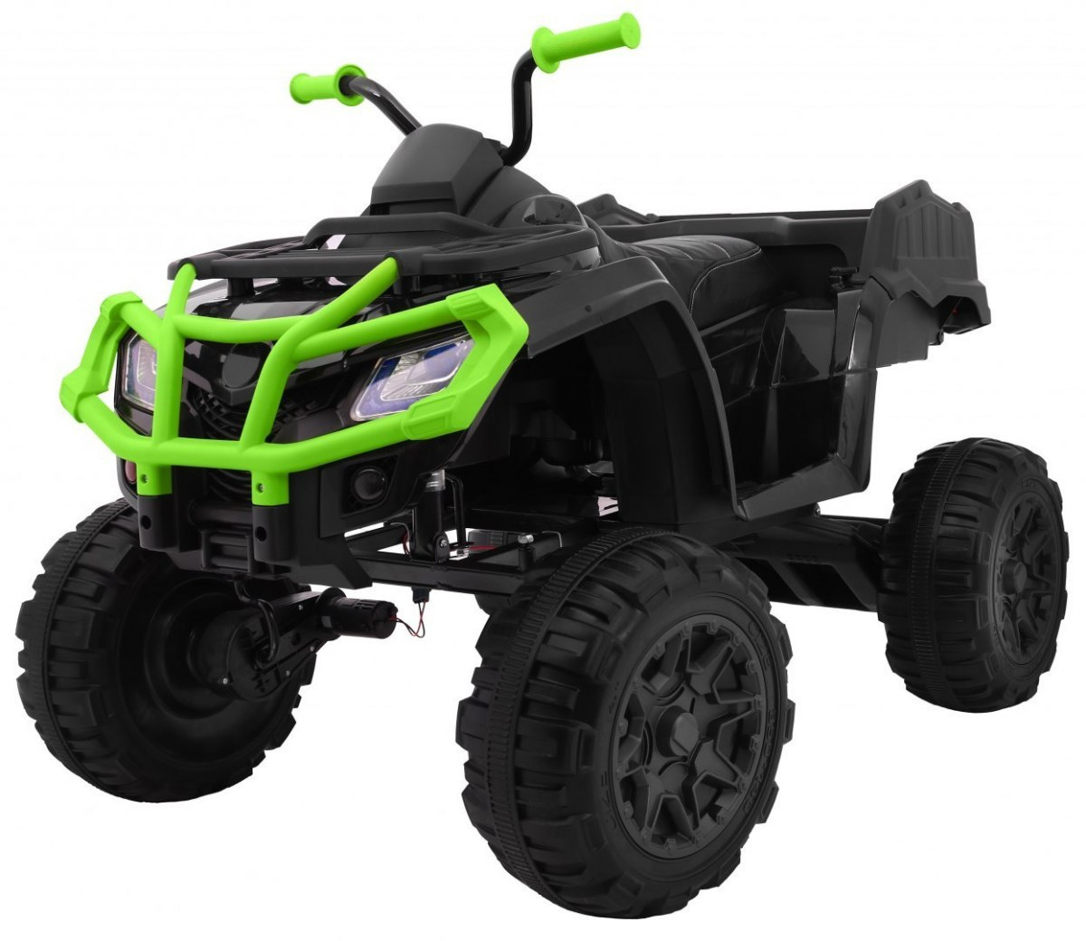 Dětská elektrická čtyřkolka ATV XL s ovládačem zelená