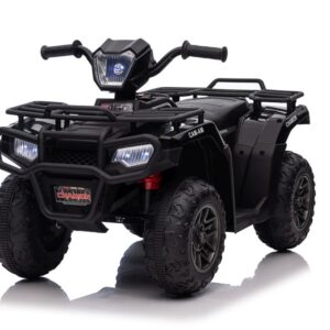 Dětská elektrická čtyřkolka Superme černá