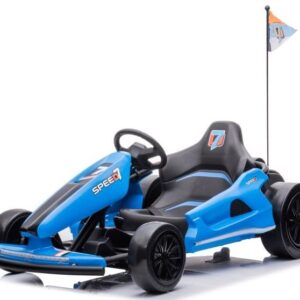 Dětská elektrická motokára A035 Drift modrá