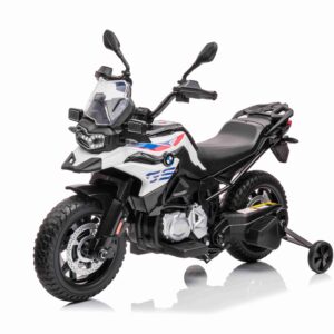 Dětská elektrická motorka BMW F850 GS bílá