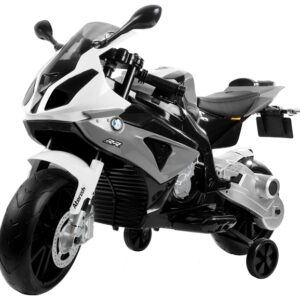 Dětská elektrická motorka BMW S1000RR Maxi stříbrná