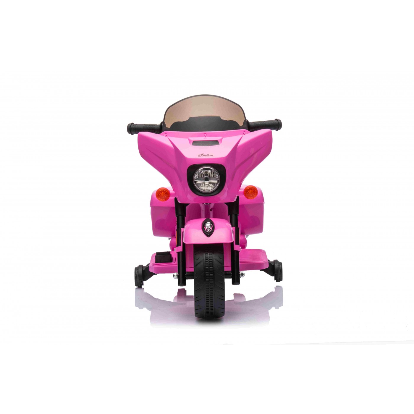 Dětská elektrická motorka Chopper INDIAN růžová - Obrázek 2