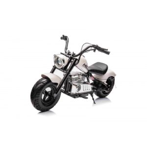 Dětská elektrická motorka Chopper Warrior 36V bílá