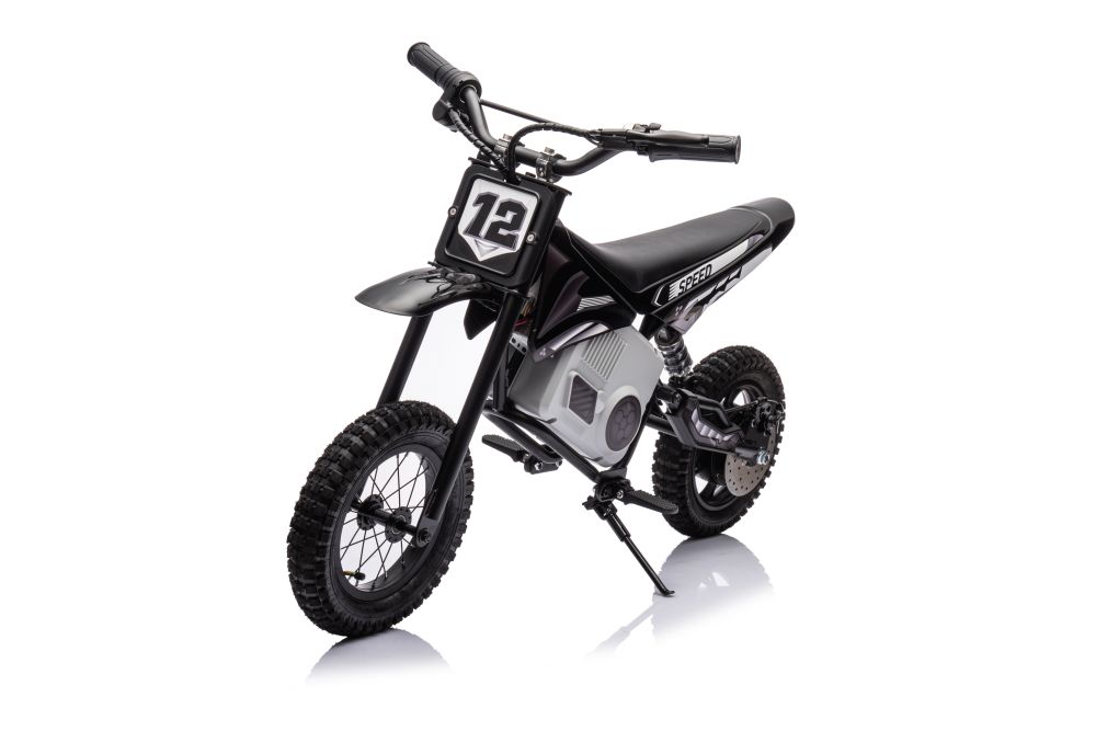 Dětská elektrická motorka Cross 350W 36V černá