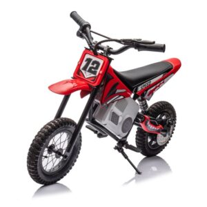 Dětská elektrická motorka Cross 350W 36V červená