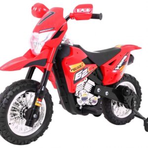 Dětská elektrická motorka Cross Force červená
