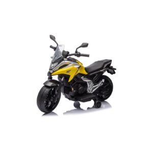 Dětská elektrická motorka Honda NC750X žlutá