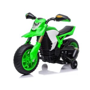 Dětská elektrická motorka Sport zelená