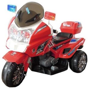 Dětská elektrická motorka červená