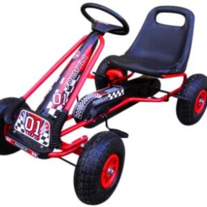 Dětská šlapací motokára G1 červená