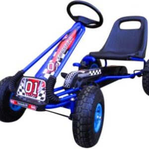 Dětská šlapací motokára G1 modrá
