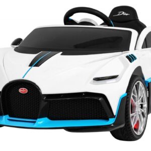 Dětské elektrické autíčko Bugatti Divo bílé