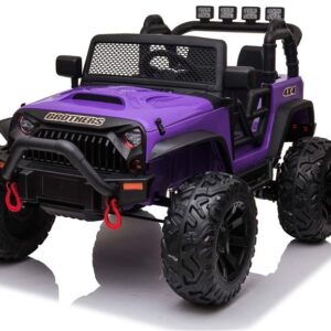 Dětské elektrické autíčko Jeep Power fialové