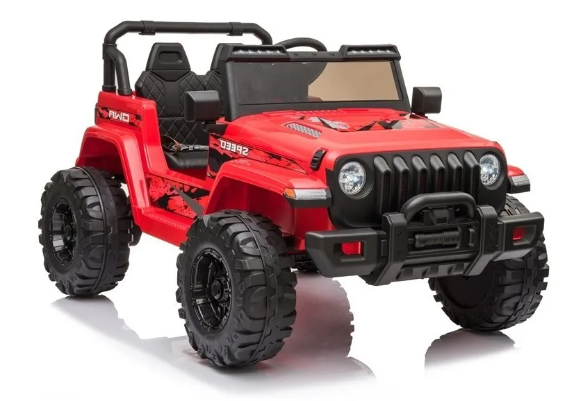 Dětské elektrické autíčko Jeep Speed červené - Obrázek 2