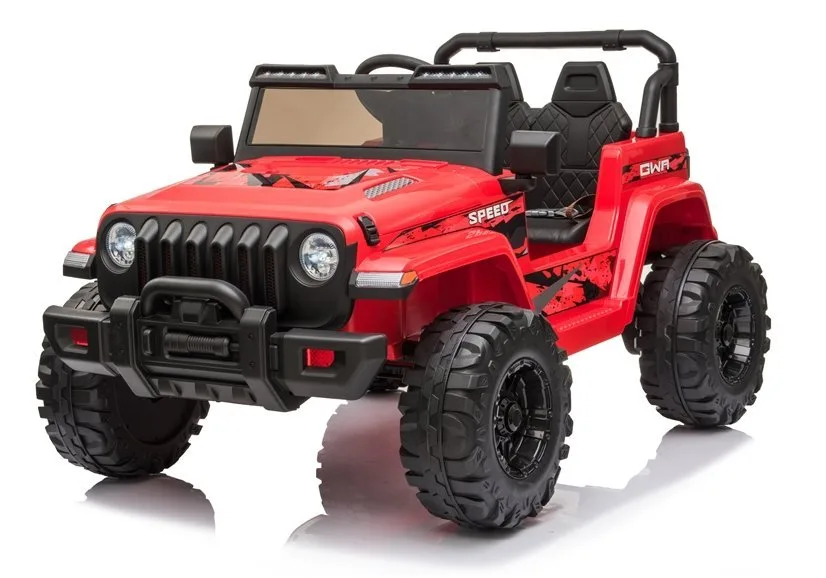 Dětské elektrické autíčko Jeep Speed červené